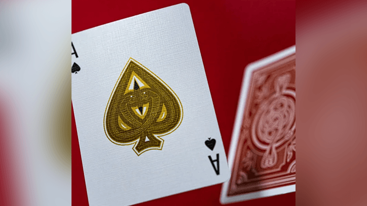 PlayingCardDecks.com-COBRA Red v2 Playing Cards Cartamundi