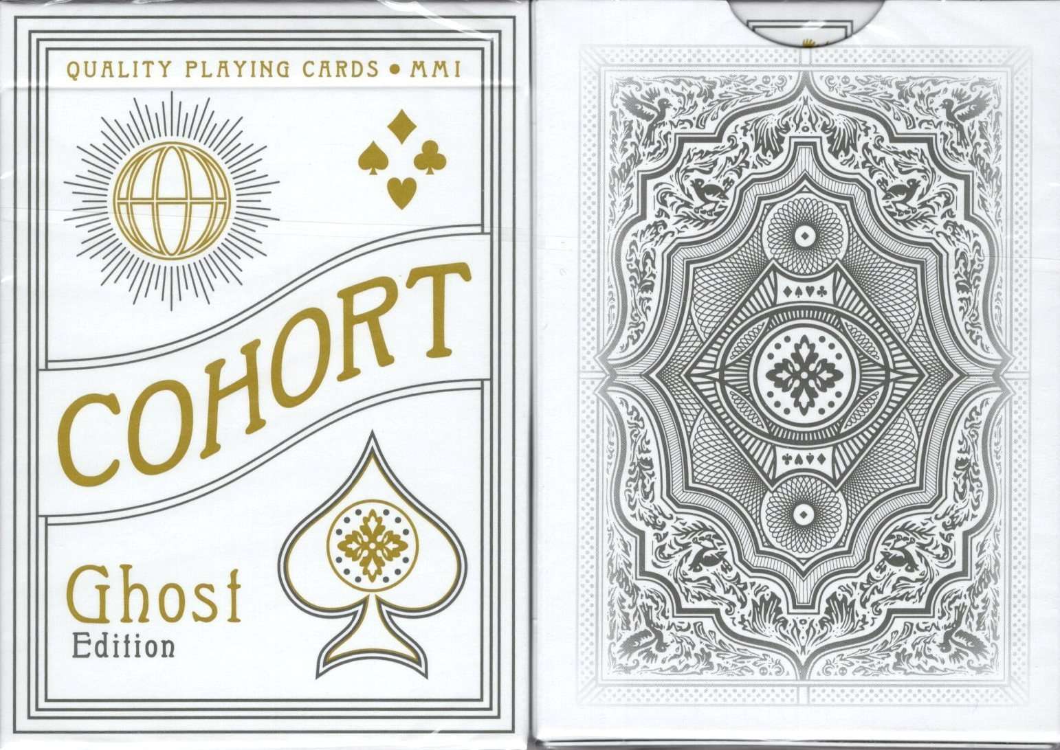 Black Ghost Playing Cards, Full Deck of Black Cards, New in Open