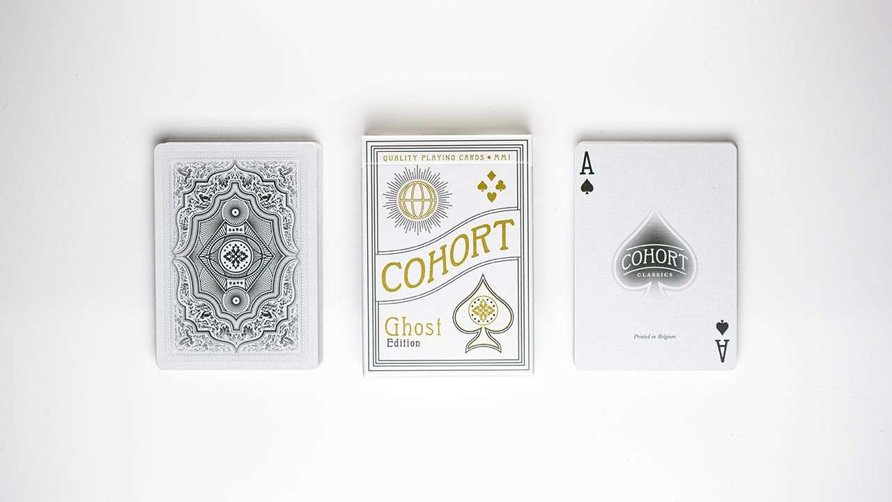 PlayingCardDecks.com-Cohort Ghost Marked Playing Cards Cartamundi
