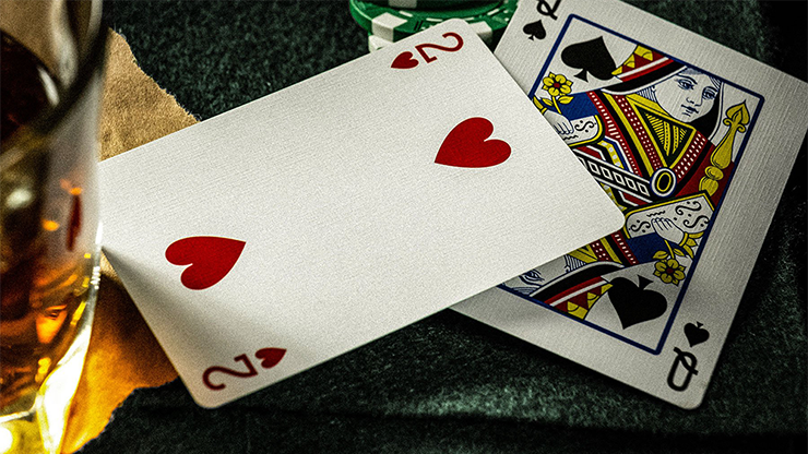 PlayingCardDecks.com-Cohort Green Marked Playing Cards Cartamundi