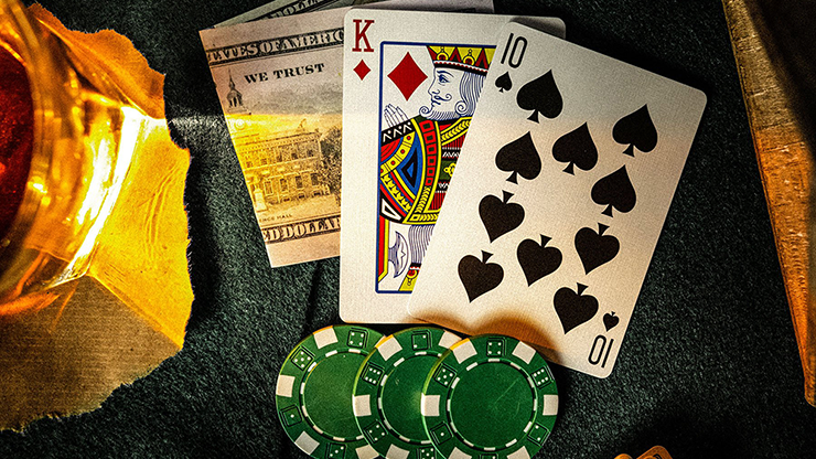 PlayingCardDecks.com-Cohort Green Marked Playing Cards Cartamundi