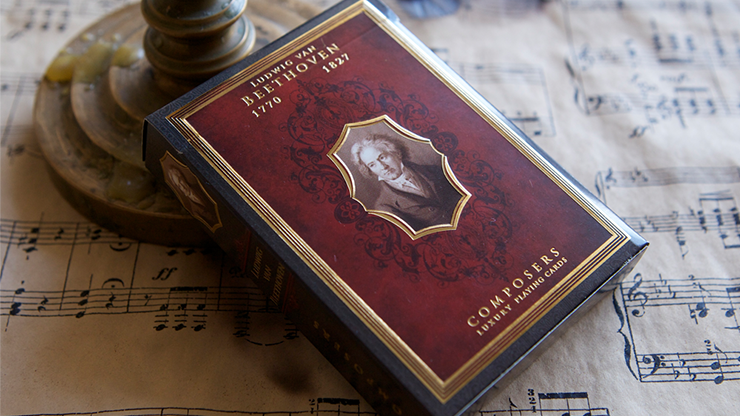 PlayingCardDecks.com-Composers Beethoven Playing Cards NPCC