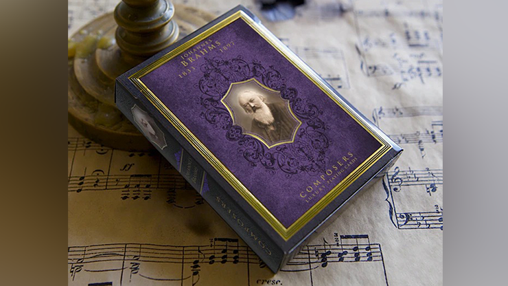 PlayingCardDecks.com-Composers Brahms Playing Cards NPCC