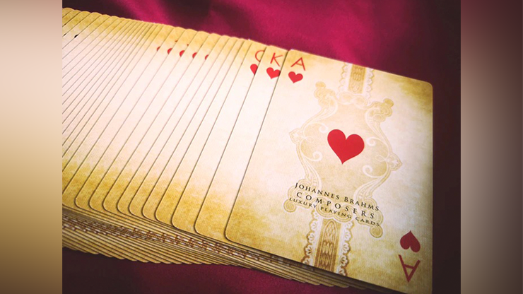 PlayingCardDecks.com-Composers Brahms Playing Cards NPCC