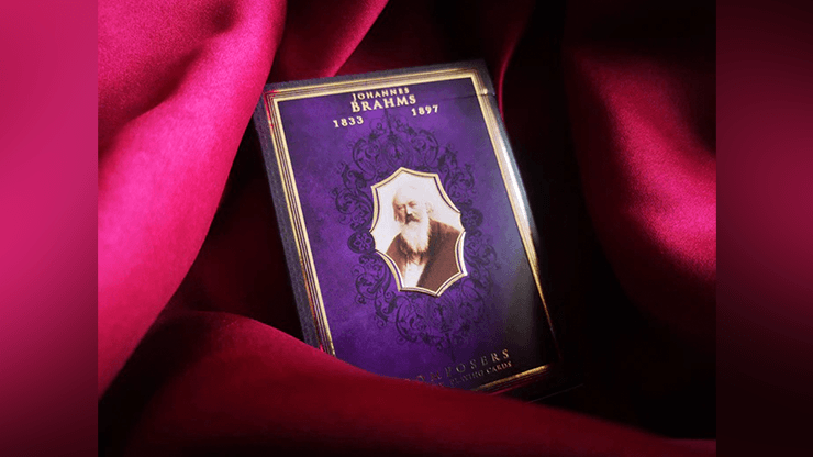 PlayingCardDecks.com-Composers Brahms Playing Cards NPCC