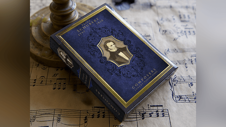 PlayingCardDecks.com-Composers Schubert Playing Cards NPCC
