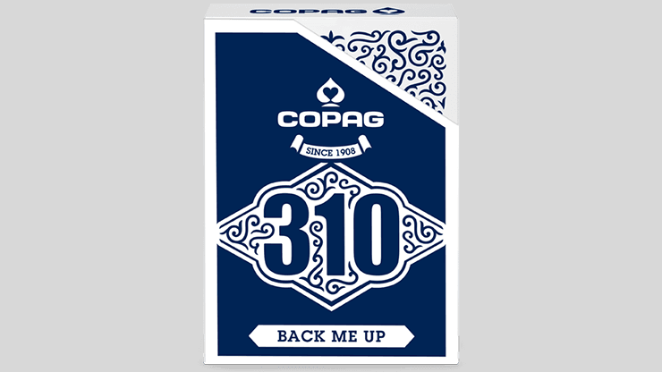 PlayingCardDecks.com-Copag 310 Back Me Up Blue Playing Cards Cartamundi