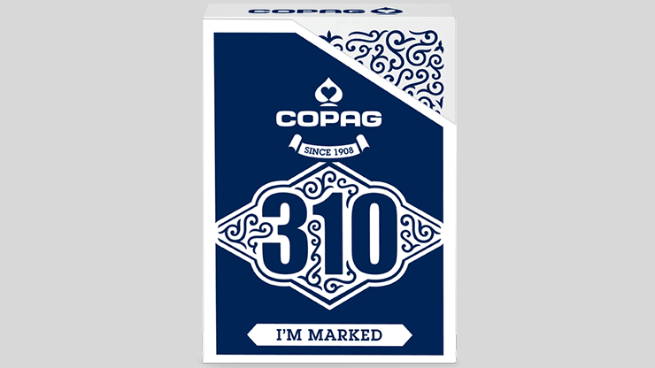 PlayingCardDecks.com-Copag 310 I'm Marked Blue Playing Cards Cartamundi