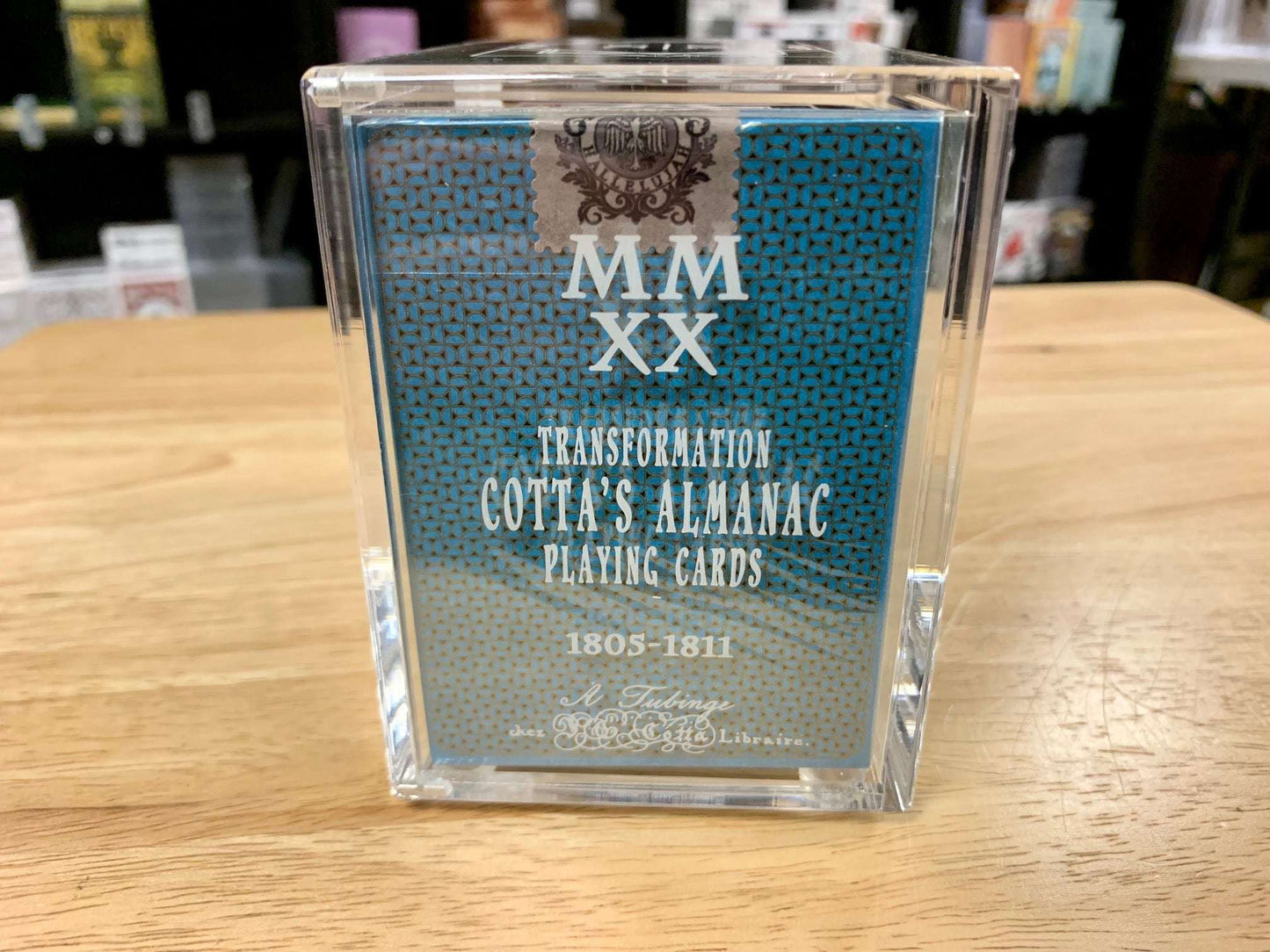 PlayingCardDecks.com-Cotta 6 Deck Standard Set with Custom Carat X6 Case