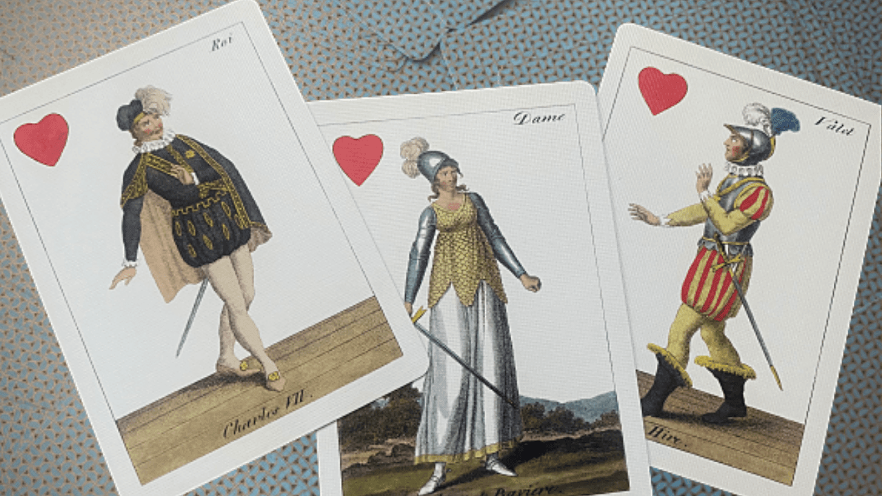 PlayingCardDecks.com-Cotta's Almanac #1 Gilded Playing Cards USPCC