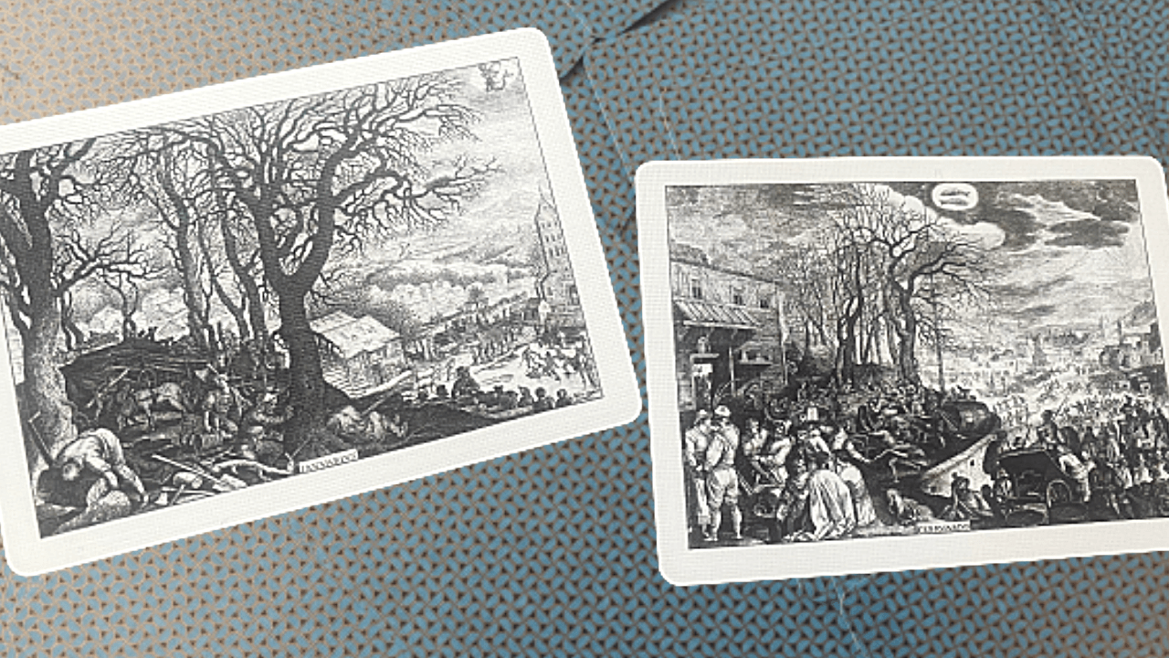 PlayingCardDecks.com-Cotta's Almanac #1 Reproduction Playing Cards USPCC
