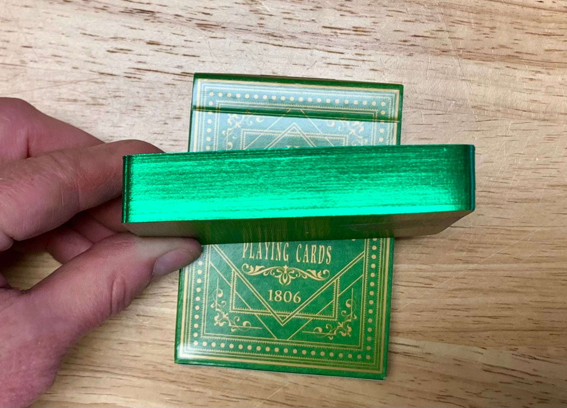 PlayingCardDecks.com-Cotta's Almanac #2 Gilded Playing Cards USPCC