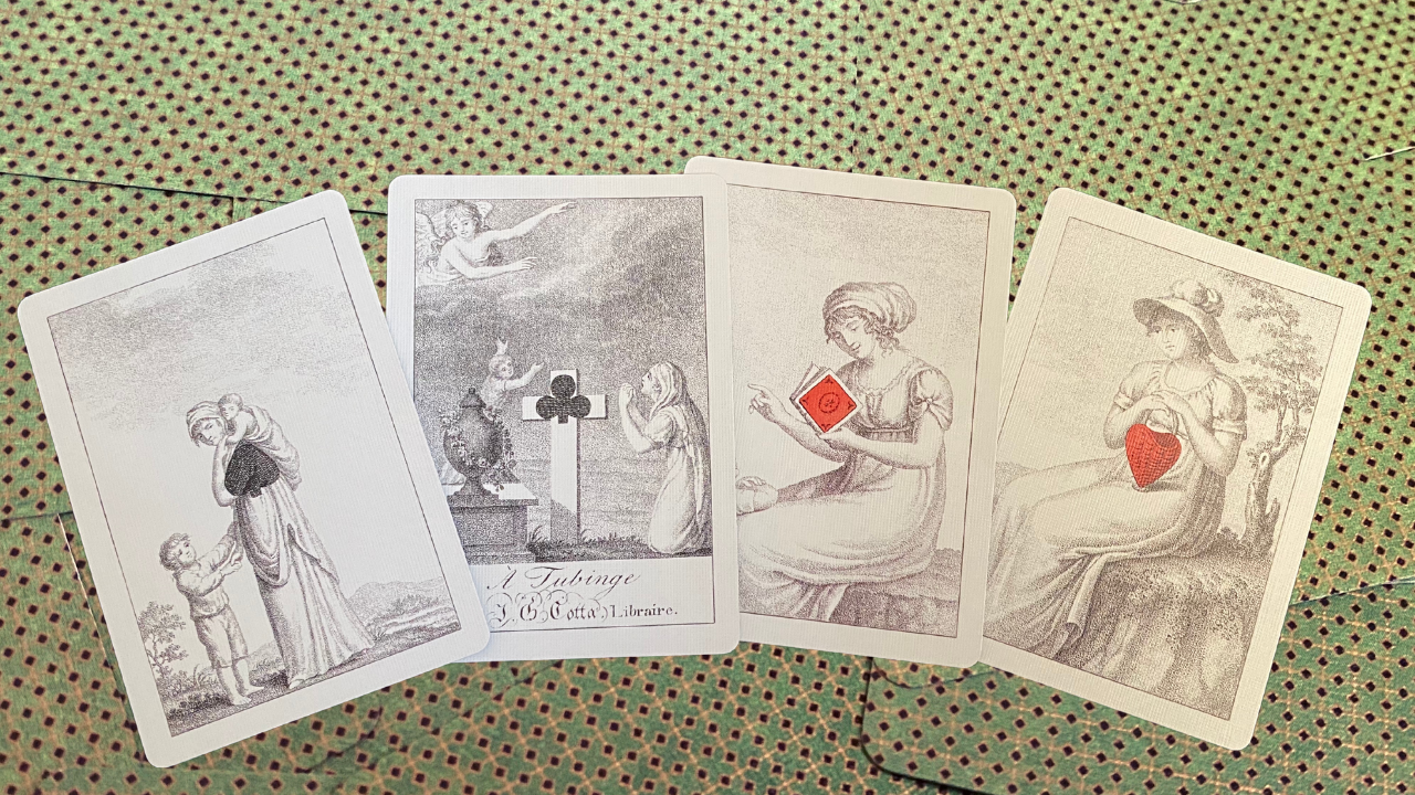 PlayingCardDecks.com-Cotta's Almanac #2 Reproduction Playing Cards USPCC