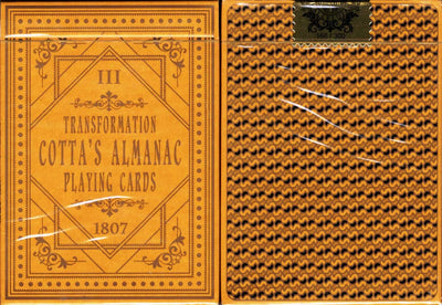 PlayingCardDecks.com-Cotta's Almanac #3 Gilded Playing Cards USPCC