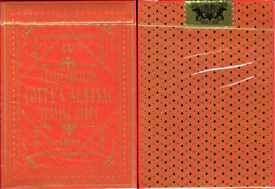 PlayingCardDecks.com-Cotta's Almanac #4 Gilded Playing Cards USPCC