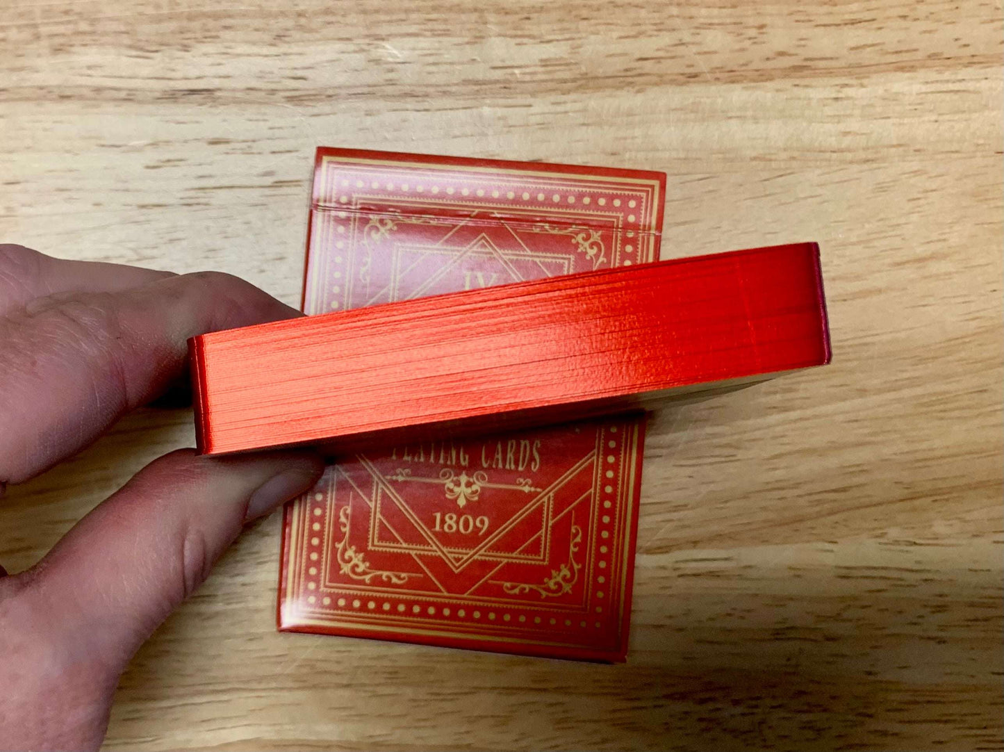 PlayingCardDecks.com-Cotta's Almanac #4 Gilded Playing Cards USPCC