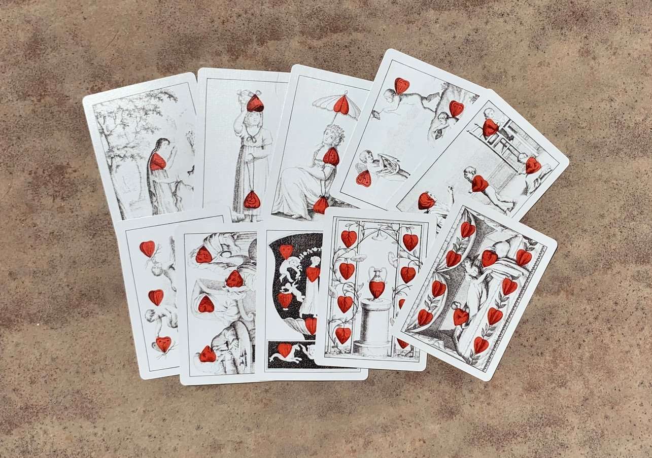PlayingCardDecks.com-Cotta's Almanac #4 Gilded Playing Cards USPCC