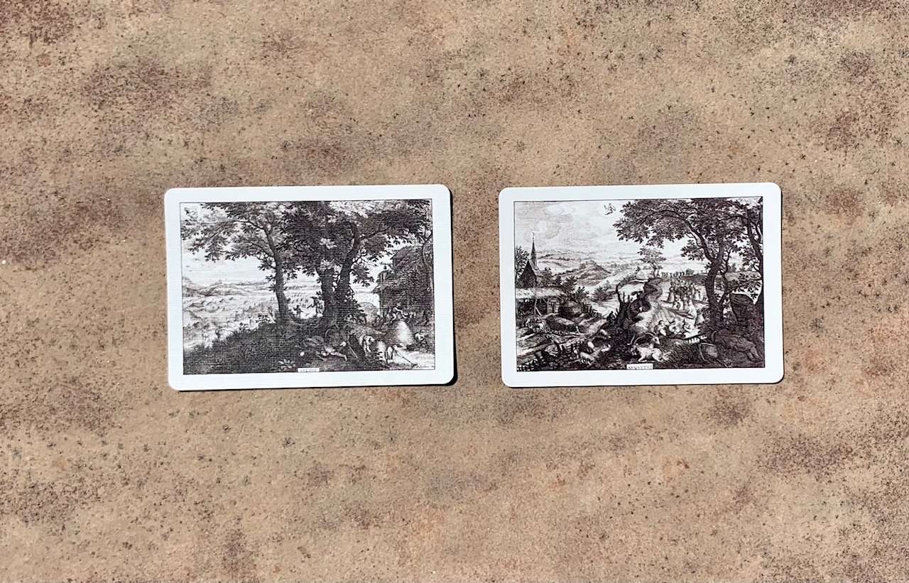 PlayingCardDecks.com-Cotta's Almanac #4 Gilded Playing Cards USPCC