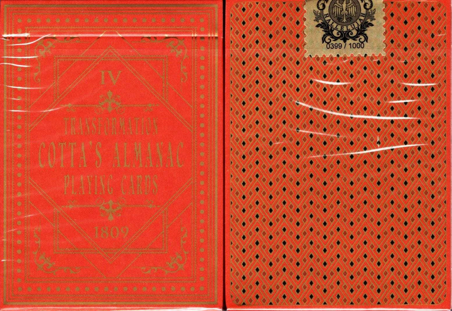 PlayingCardDecks.com-Cotta's Almanac #4 Limited Playing Cards USPCC