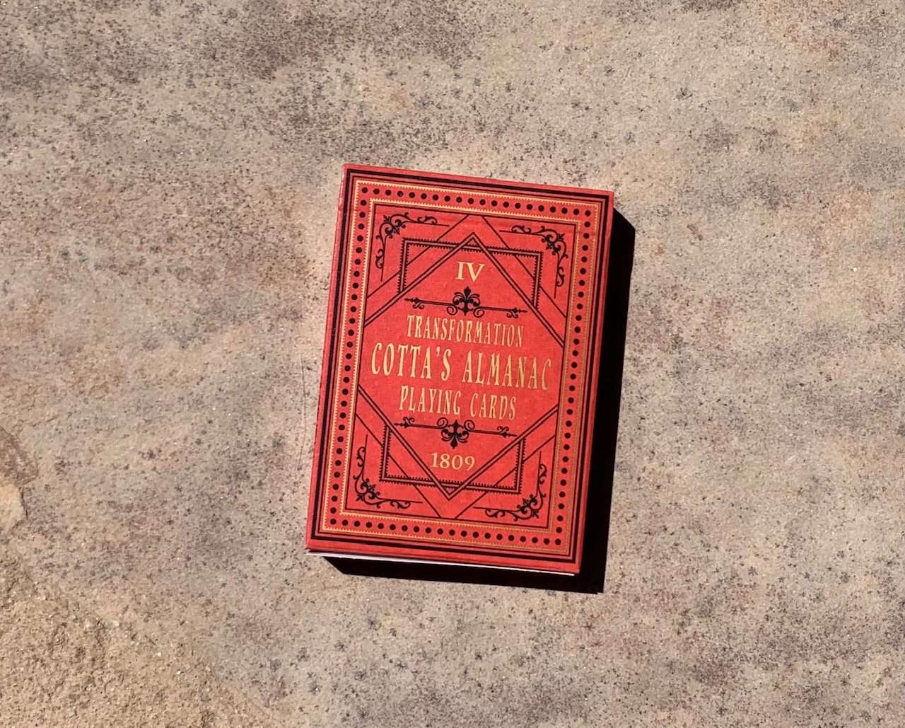 PlayingCardDecks.com-Cotta's Almanac #4 Reproduction Playing Cards USPCC
