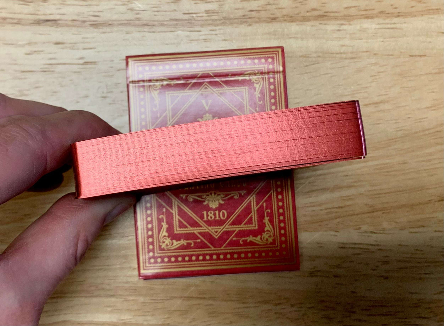 PlayingCardDecks.com-Cotta's Almanac #5 Gilded Playing Cards USPCC