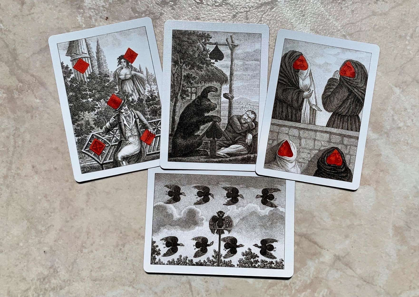 PlayingCardDecks.com-Cotta's Almanac #5 Gilded Playing Cards USPCC