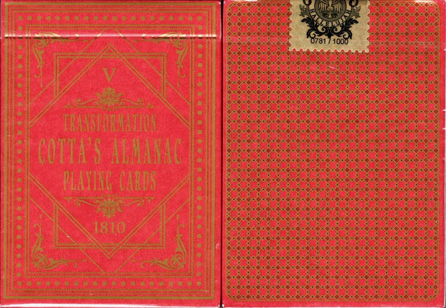 PlayingCardDecks.com-Cotta's Almanac #5 Limited Playing Cards USPCC