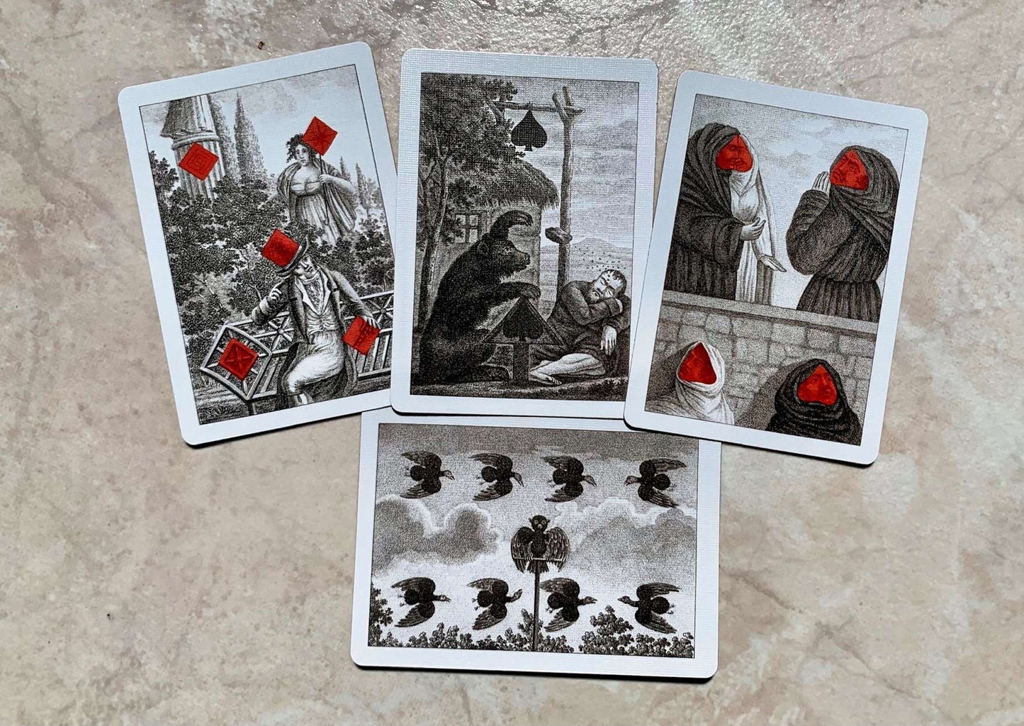 PlayingCardDecks.com-Cotta's Almanac #5 Reproduction Playing Cards USPCC