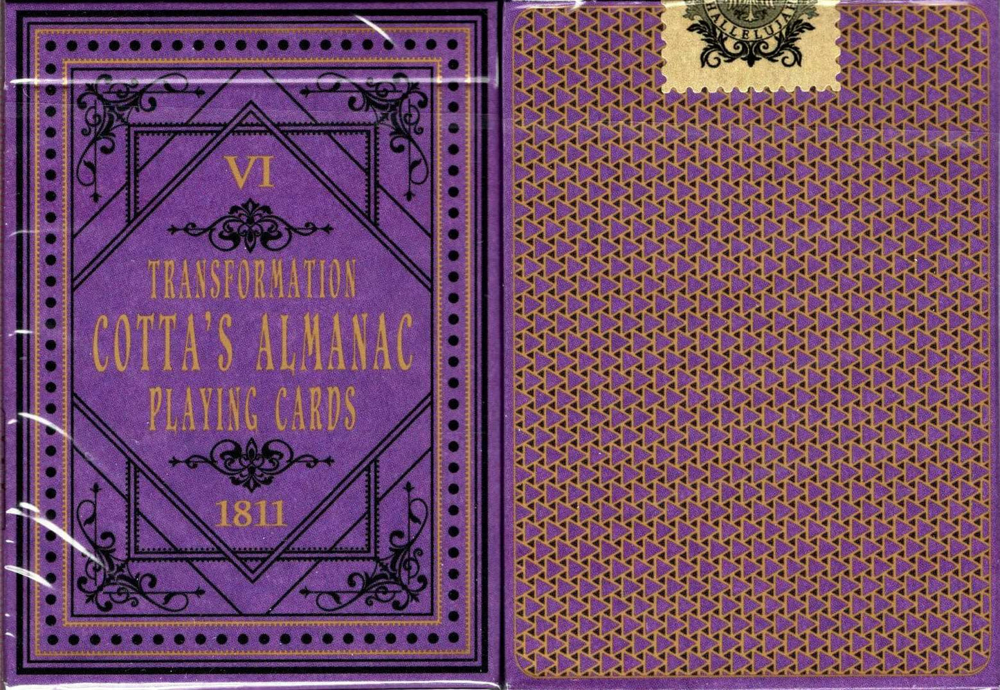 PlayingCardDecks.com-Cotta's Almanac #6 Reproduction Playing Cards USPCC