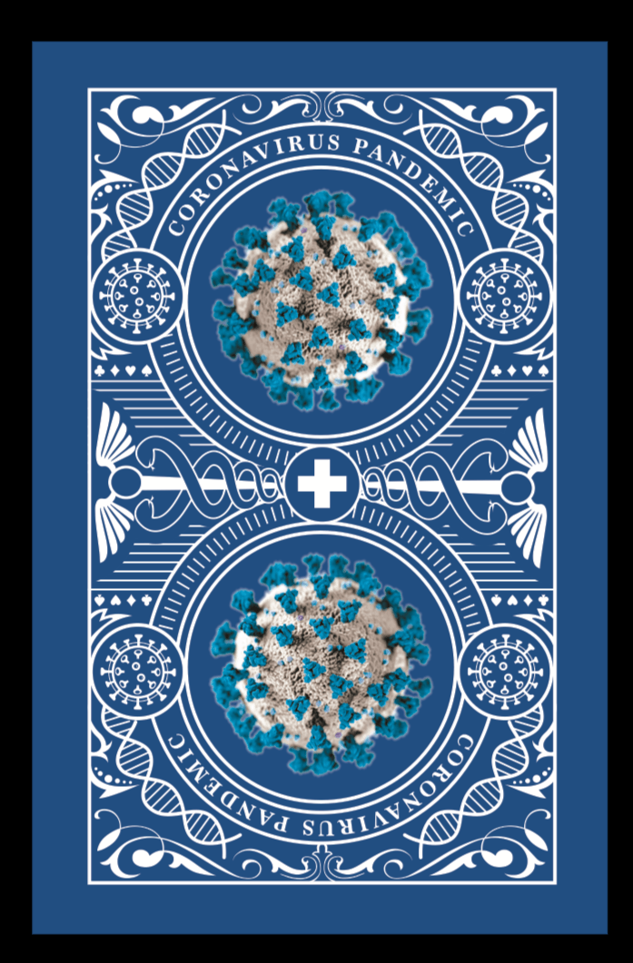 PlayingCardDecks.com-Covid-19 v1 Playing Cards by WCMPC