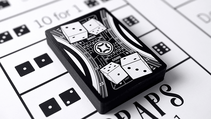 PlayingCardDecks.com-Craps Marked Playing Cards Cartamundi
