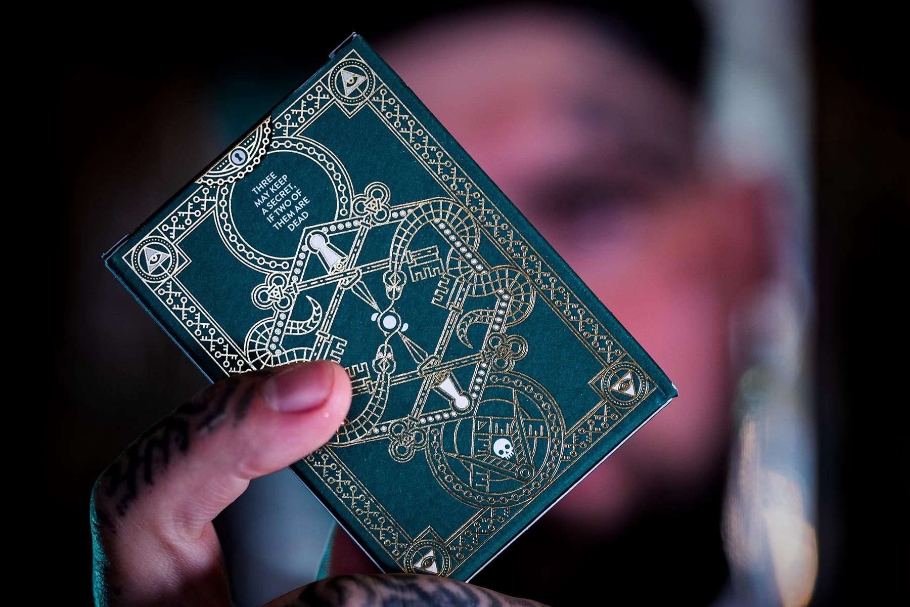 PlayingCardDecks.com-Crossed Keys Marked Playing Cards Cartamundi