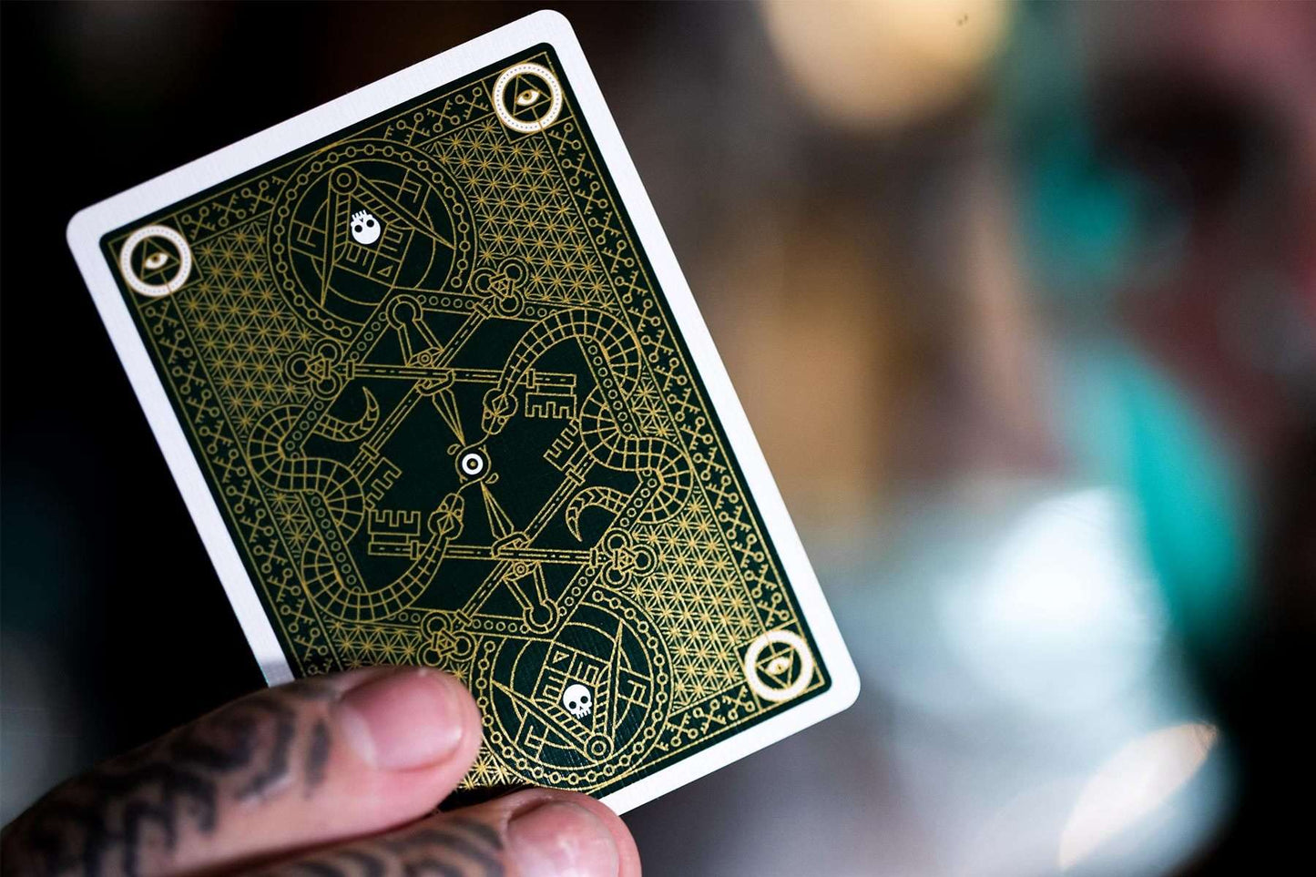 PlayingCardDecks.com-Crossed Keys Marked Playing Cards Cartamundi