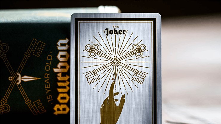 PlayingCardDecks.com-Crossed Keys v2 Marked Playing Cards USPCC