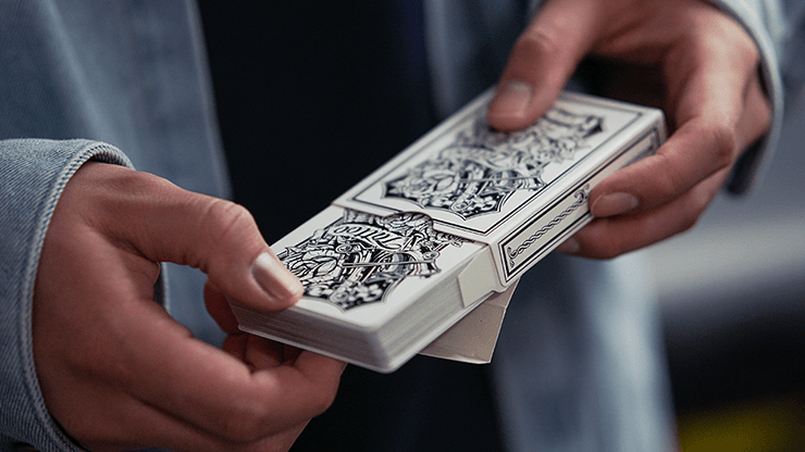 PlayingCardDecks.com-Crow Playing Cards (With Temporary Tattoos)