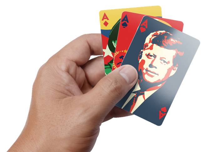 PlayingCardDecks.com-Cuban Missile Crisis Playing Cards NPCC