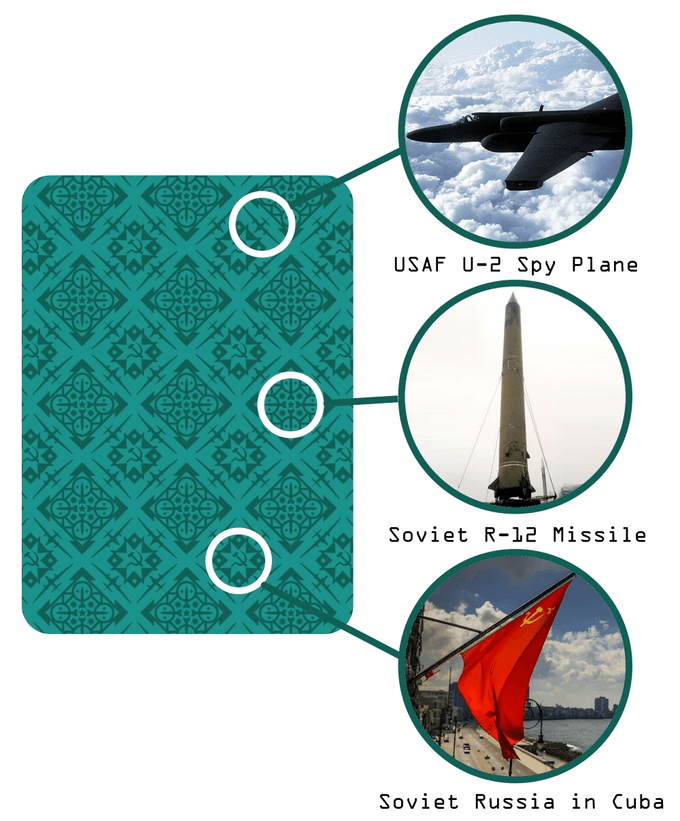 PlayingCardDecks.com-Cuban Missile Crisis Playing Cards NPCC