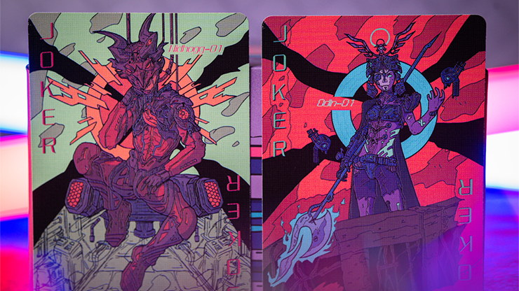 PlayingCardDecks.com-Cyberpunk Origin Acelion Playing Cards