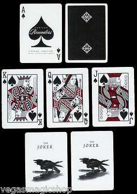 PlayingCardDecks.com-Madison Rounders Black Playing Cards USPCC