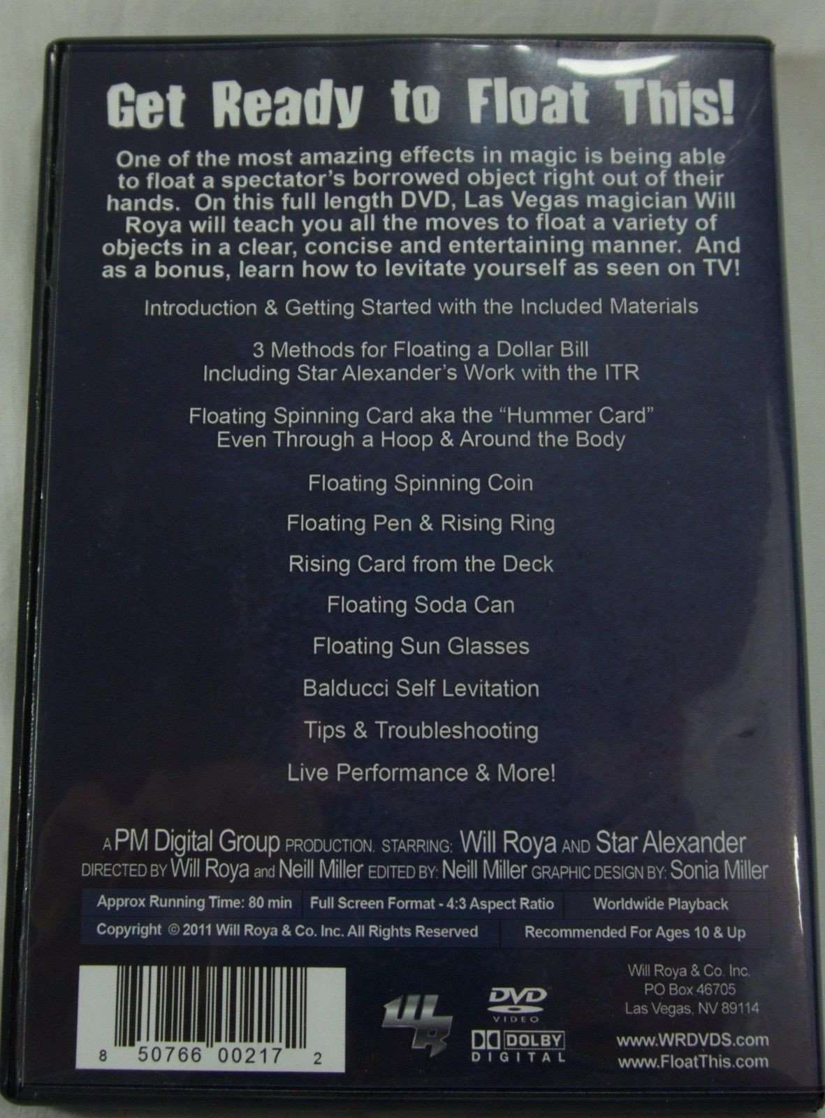 PlayingCardDecks.com-Float This! DVD with Gimmick