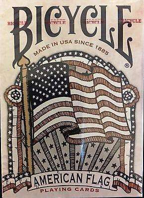 PlayingCardDecks.com-American Flag Bicycle Playing Cards