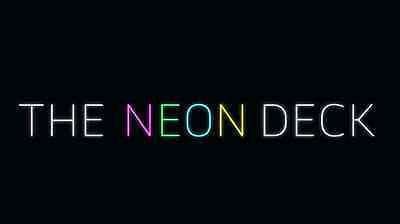 PlayingCardDecks.com-Neon Green Deck