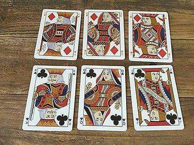PlayingCardDecks.com-Mauger Replica Playing Cards 90 x 62 mm Size Deck