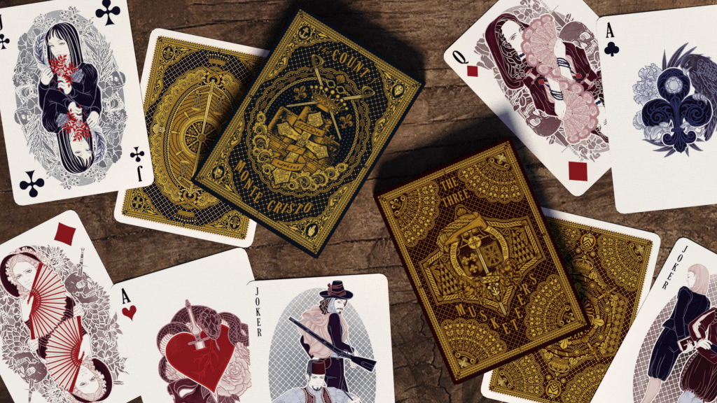 PlayingCardDecks.com-The Count of Monte Cristo Playing Cards EPCC