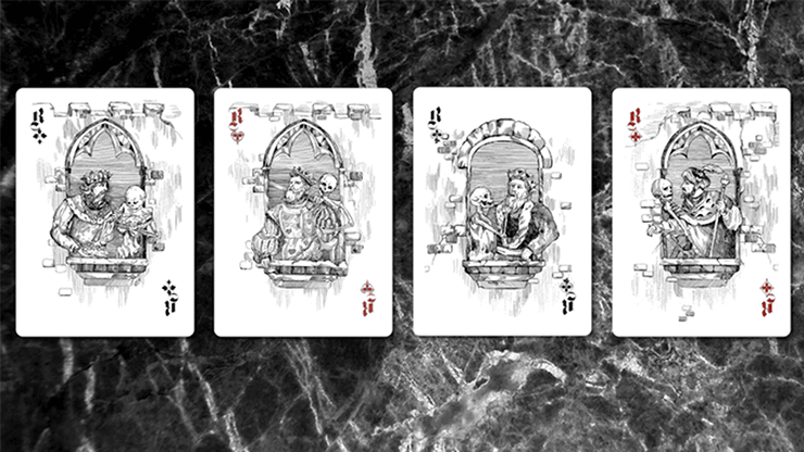 PlayingCardDecks.com-Dance of Death v3 Playing Cards Cartamundi
