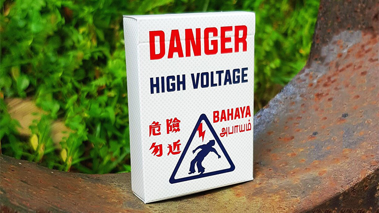 PlayingCardDecks.com-Danger High Voltage Playing Cards USPCC