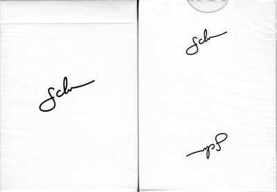 PlayingCardDecks.com-Daniel Schneider Signature White Playing Cards USPCC