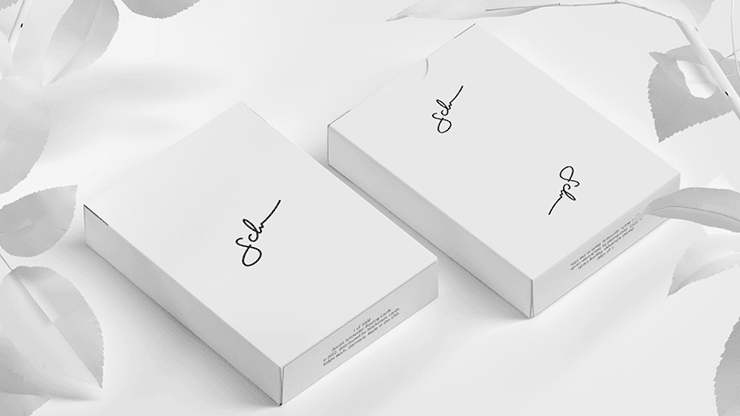 PlayingCardDecks.com-Daniel Schneider Signature White Playing Cards USPCC