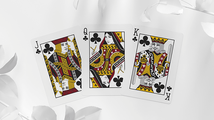 PlayingCardDecks.com-Daniel Schneider Signature White Playing Cards USPCC