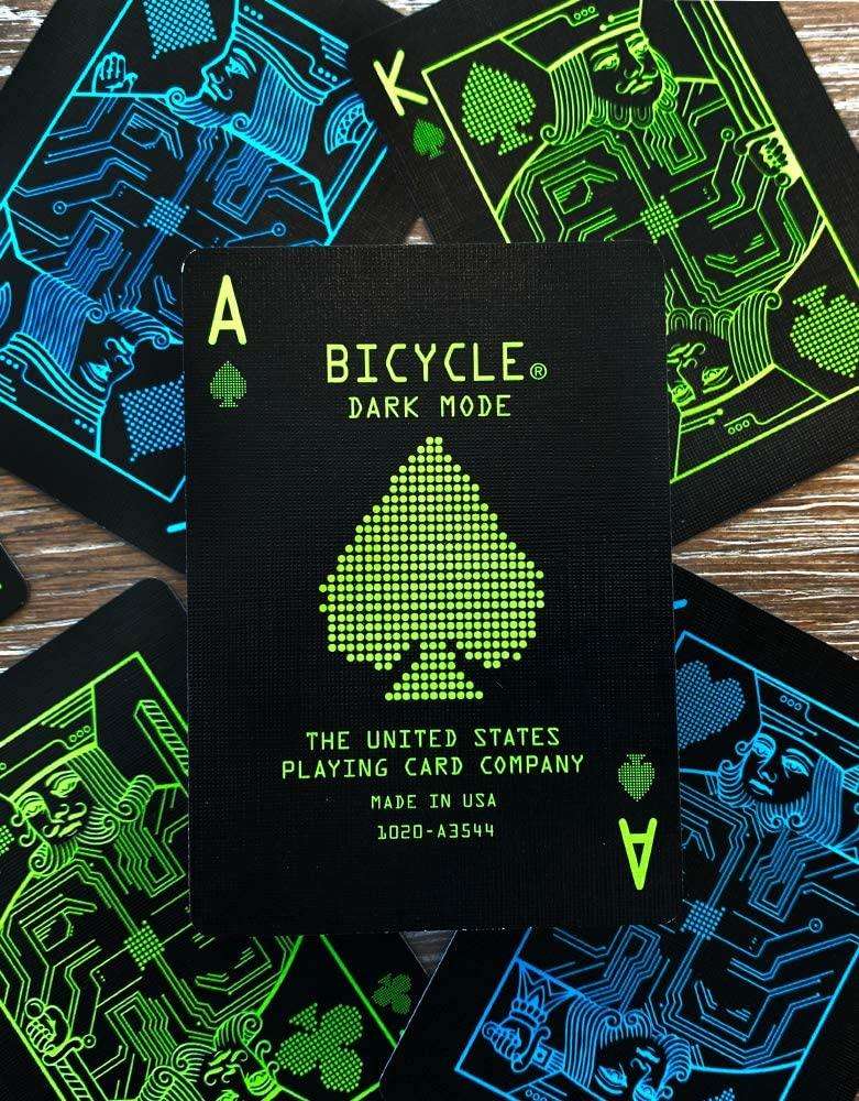 PlayingCardDecks.com-Dark Mode Bicycle Playing Cards